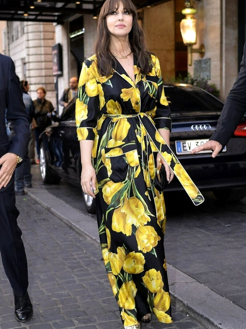 Dolce & Gabbana  2016  Tulip  Faux Wrap Dress